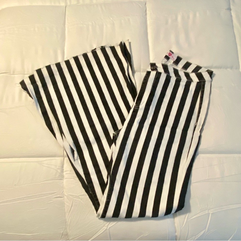 Striped Black and White jeans